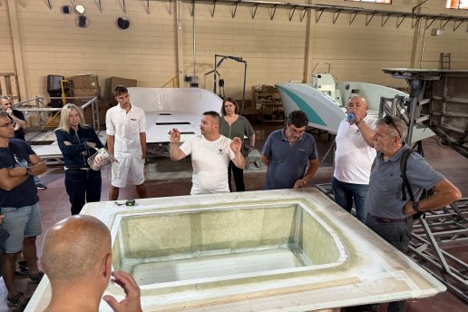 Visita a las instalaciones de Vector Náutico