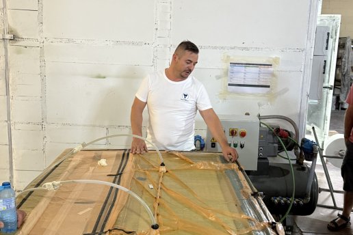 Visita a las instalaciones de Vector Náutico