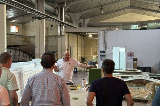 Visita a las instalaciones de Vector Náutico