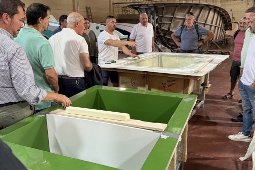 Visita a las instalaciones de Vector Náutico