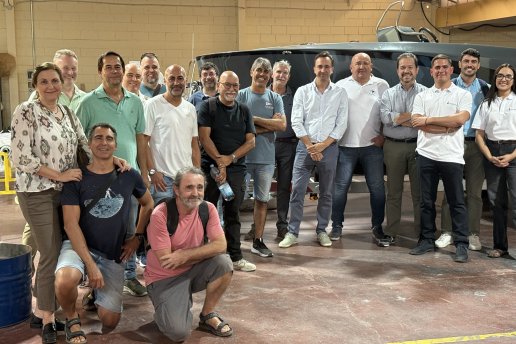 Visita a las instalaciones de Vector Náutico